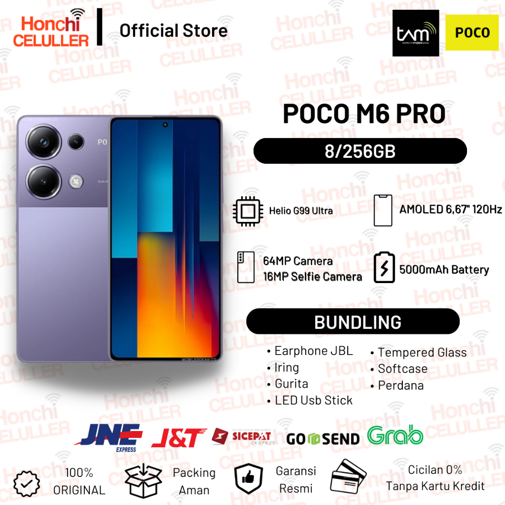 POCO Xiaomi M6 Pro 8/256GB Garansi Resmi POCO Indonesia TAM Giá 2,305,000 Đồng*Miễn phí vận chuyển