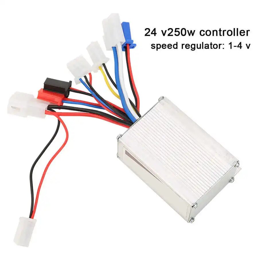 Bộ điều khiển điện 24V 250W e-bike Motor chải hộp điều khiển cho xe máy điện phụ kiện điện