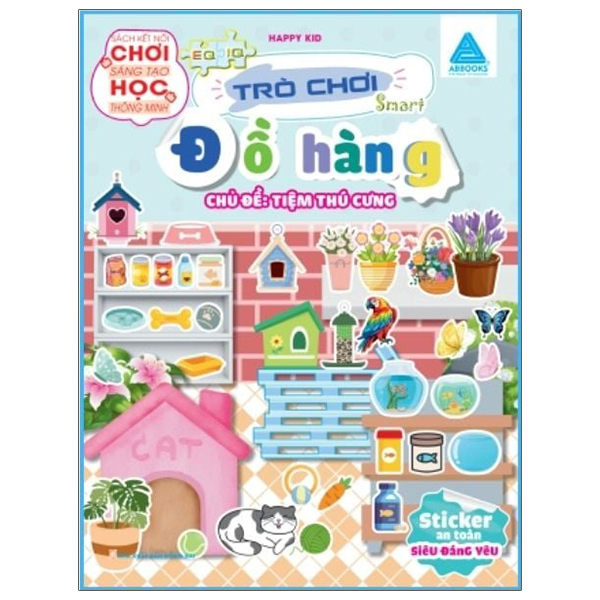 Fahasa - Sách Kết Nối Chơi Sáng Tạo Học Thông Minh - Trò Chơi Đồ Hàng Chủ Đề - Tiệm Thú Cưng