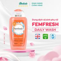 Dung Dịch Vệ Sinh Phụ Nữ Femfresh 250ml Siêu Dưỡng Giảm Ngứa Rát Kháng Khuẩn Làm Sạch Dịu Nhẹ