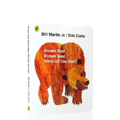 [SG Stock] Brown Bear, Brown Bear, What Do You See? Eric Carle Children Story Book Board Book Toddler Kids BA TOT YR HATCH READER