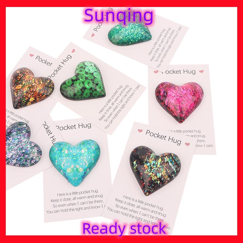 SQ Stationery [Flash Sale] Quà tặng ngày lễ tình nhân tình yêu thể hiện suy nghĩ đường dài Quà Tặng ôm túi trái tim tình yêu
