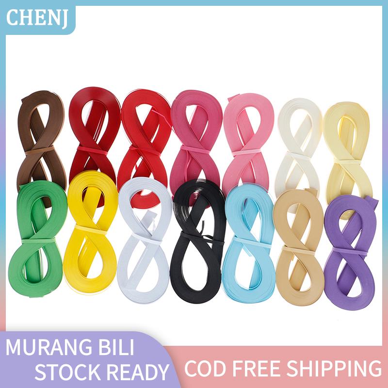 CHENJ PIAO （COD) 120Pcs/set Paper Quilling Strips Set 5mm 53cm Paper For Craft DIY Quilling Tool