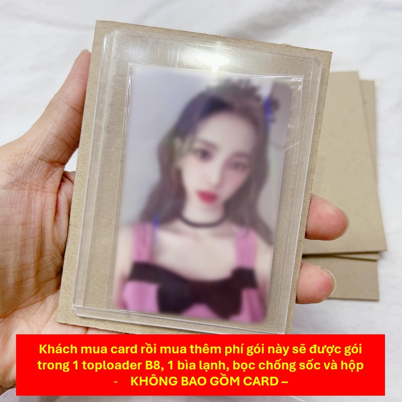 [CARD LOMO] LISA Blackpink: Li kính Li 0327 Li cún Li búa Li bornpink Li say hi