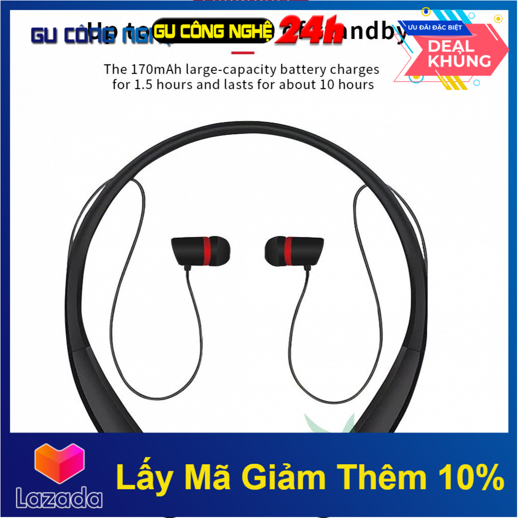 Tai nghe bluetooth thể thao chạy bộ tập gym earldom bh13 tập thể dục - hàng -dc3247