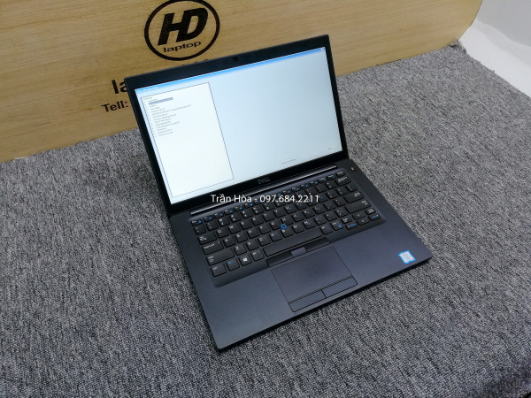 Laptop Dell Latitude 7490 - Core i5 8350u, Ram 8GB, ổ SSD 256GB, Màn 14inch, mỏng, nhẹ, nhỏ gọn, tiện lợi di chuyển.