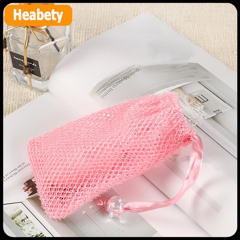 【2-3 ngày giao hàng】 1 5PCS xà phòng Saver Túi pouch thanh phong phú bong bóng bọt xà phòng Túi tẩy tế bào chết xà phòng lưới túi cho vòi hoa sen xà phòng chủ Pocket