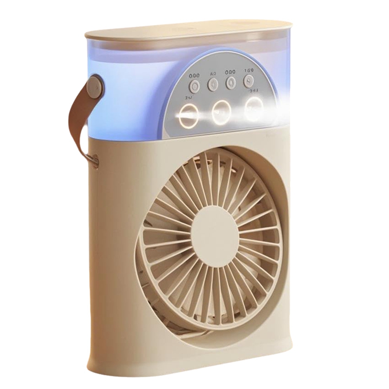 Mini Air Cooler USB Small Air Conditioner 3-Hole Fan Multi-Function Water Cooling Portable Home Dormitory Artifact