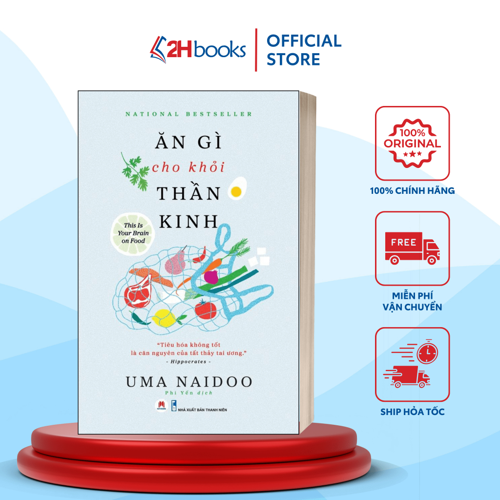 Sách Ăn Gì Cho Khỏi Thần Kinh - HHB