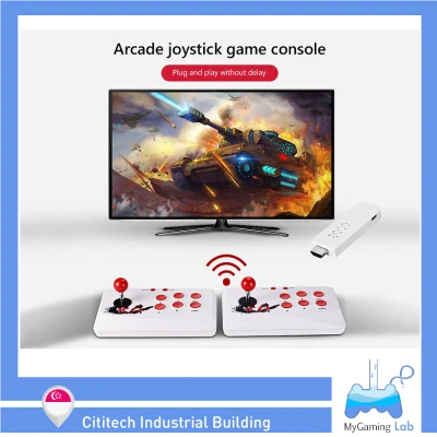 [SG] Powkiddy A11 Portable HD TV Game Console Rocker Arcade Games with 2000+ Games Video Game Player for TV/PC/Monitor