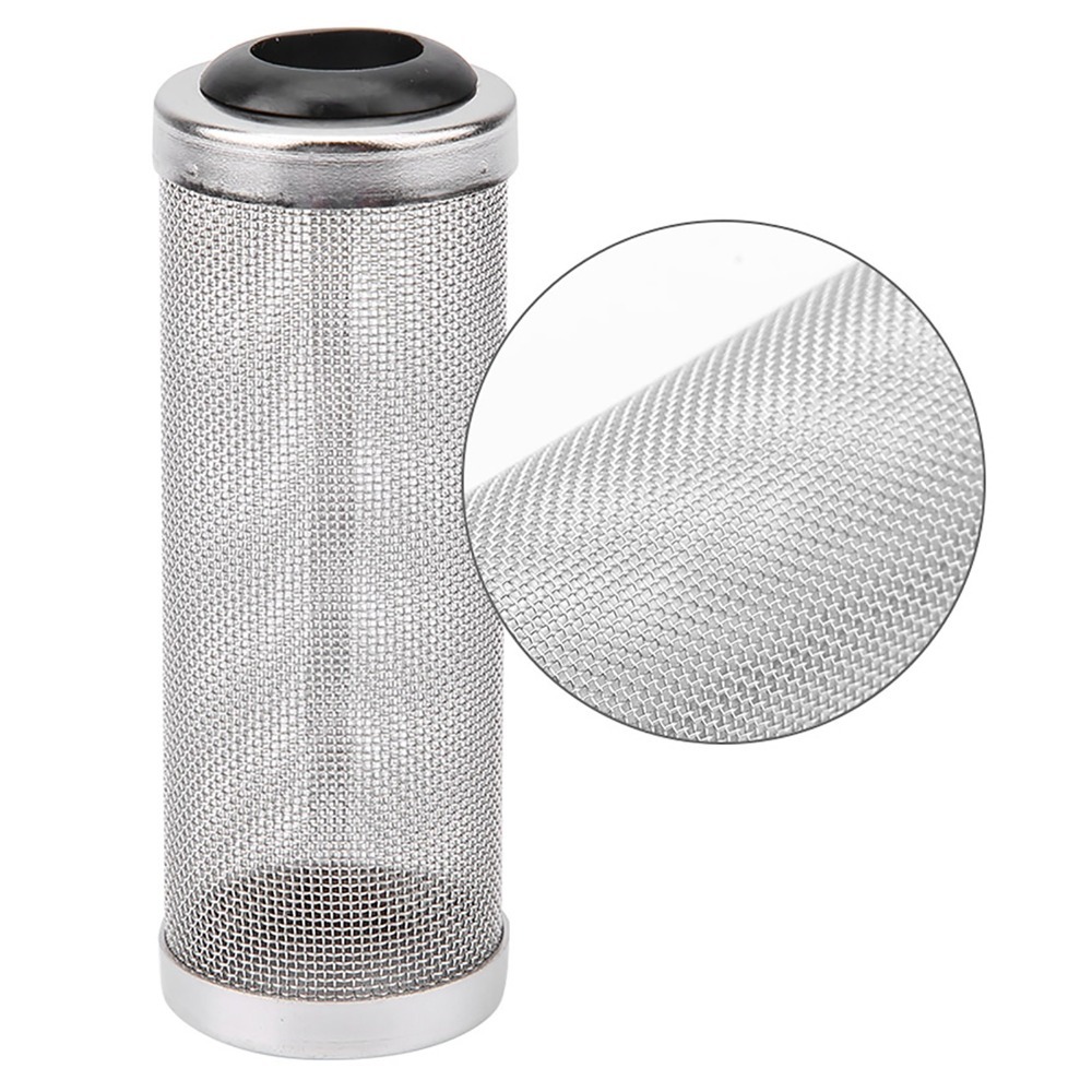 FORDER Lưới thép không gỉ Lưới lọc bể cá silicon Ống lọc trước  loại Lưới lọc khí nạp Người bảo vệ Bọc lưới ống lưới Bộ lọc bằng thép không gỉ Hít thở bể cá - 3