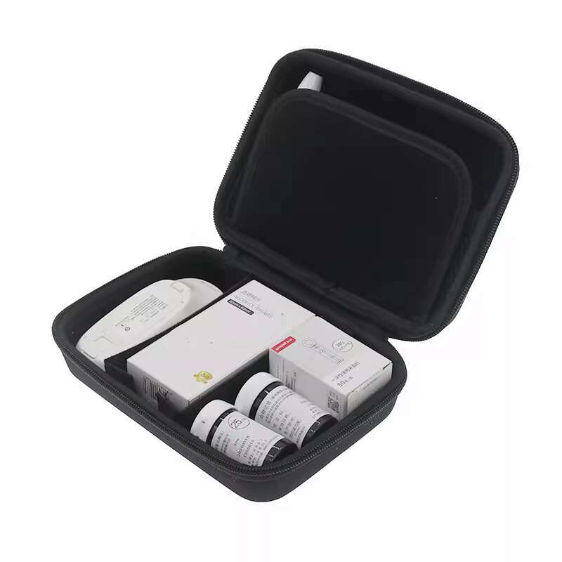 Máy đo đường huyết lưu trữ túi chịu áp lực xách tay cho Sanno Yuyue Corfu Omron Acid Detector Receiver Box Camera Cases, Covers and Bags