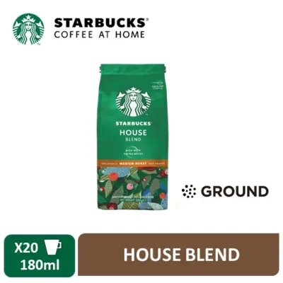 Starbucks House Blend – Medium Roast & Ground Coffee 200g [Expiry Aug 2022]