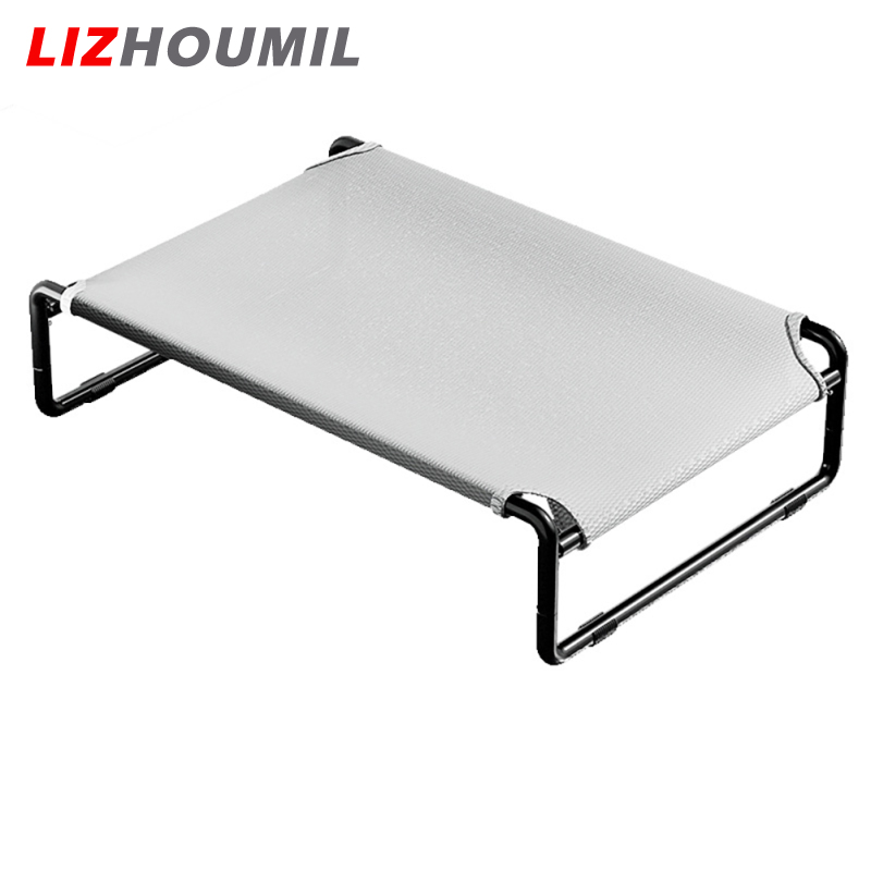 LIZHOUMIL Cooling Dog Bed, Elevated Dog Bed With Suspended Design, Waterproof Steel Pipe, Wear Resistance Rust-proof Raised Dog Bed For Indoor, Outdoor ราคา 911 บาท*ส่งฟรี