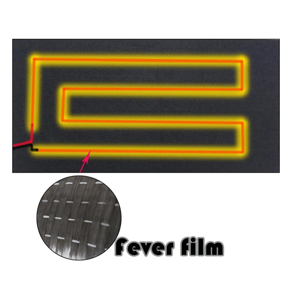 Usb làm nóng bằng điện Áo vest Pads đối với DIY nước nóng nhiệt quần áo