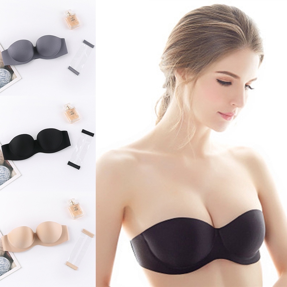 COD xcjhvsdfgsaj Áo Lót Không Dây Nâng Ngực Cup 1/2 Quyến Rũ Cho Nữ