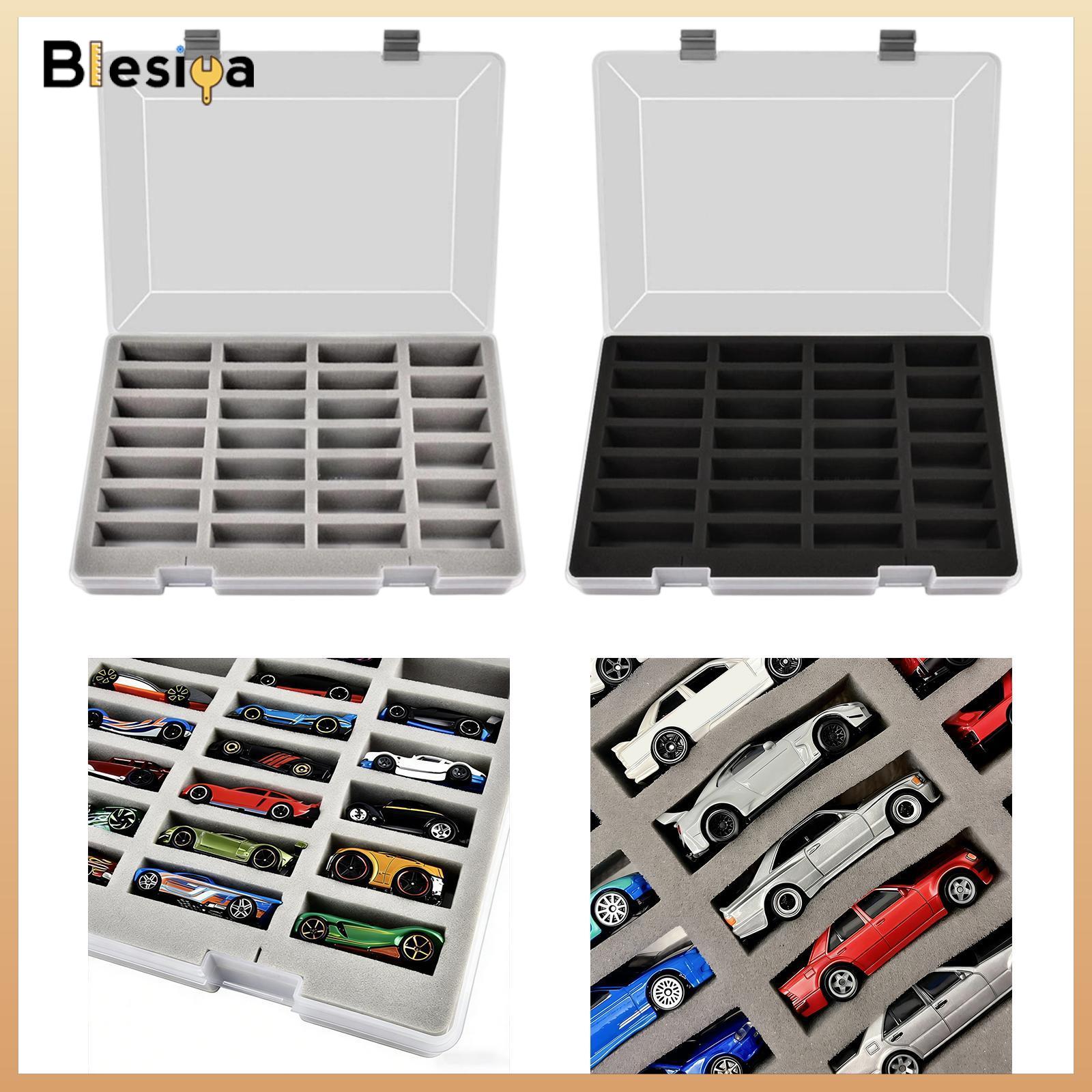 1/64 Scale Model Cars Storage Case Collectible Durability Protective with 27 Compartments Toy Car Organizer Case Sturdy Portable ราคา 16,836 บาท*ส่งฟรี