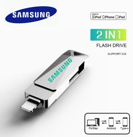 Samsung OTG USB Flash Drive 1TB for iPhone and Type-C