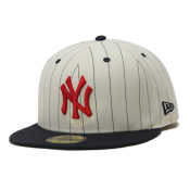 New Era Yankees Heritage Stripe Fitted Cap 59FIFTY