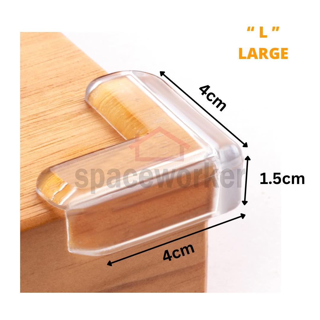 Silicone Table Corner Edge Guard Protector Safety Bumper Anti-Collision