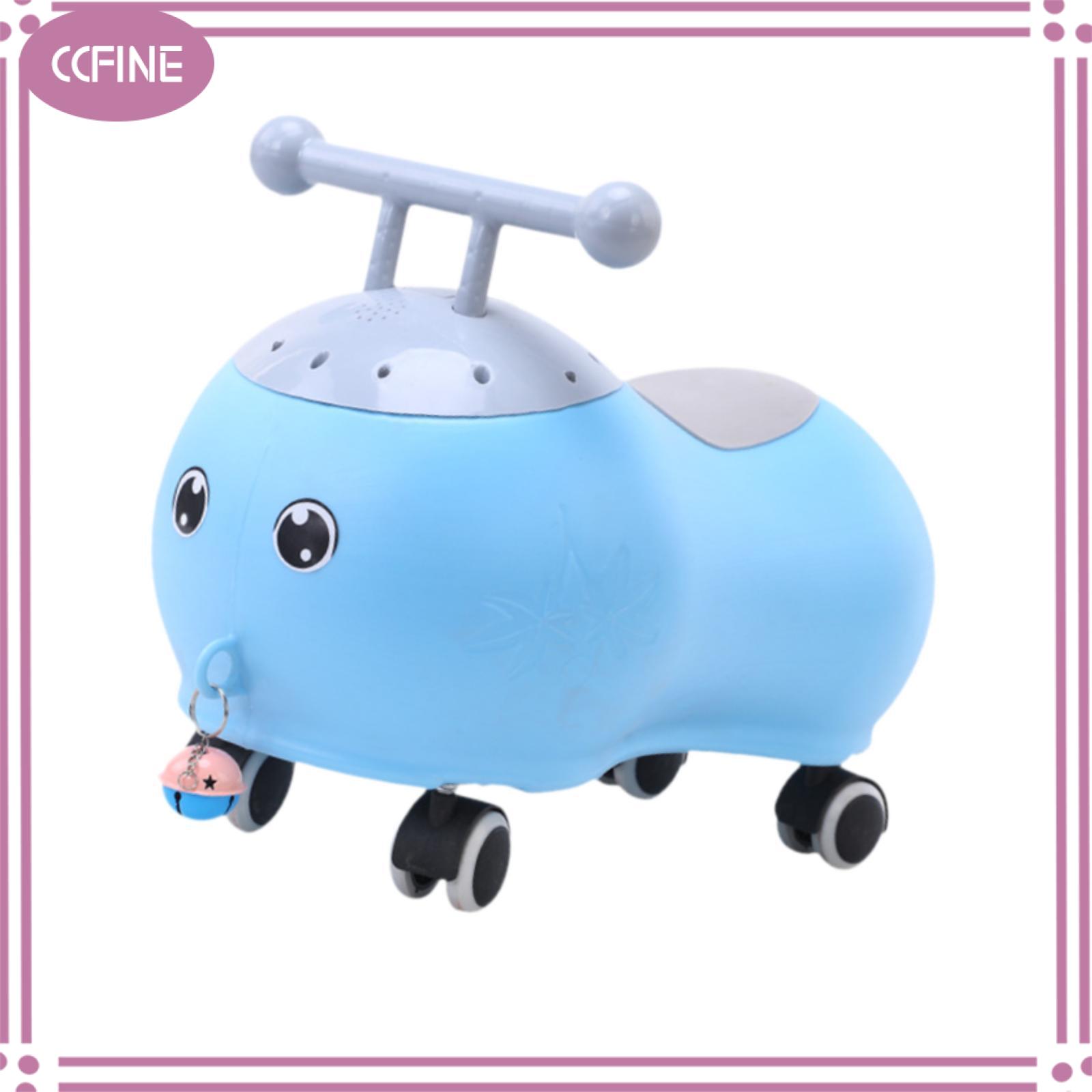 Ccfine trẻ em xe tay ga cậu bé cô gái bề mặt mịn thực hành phối hợp bánh xe Scooter