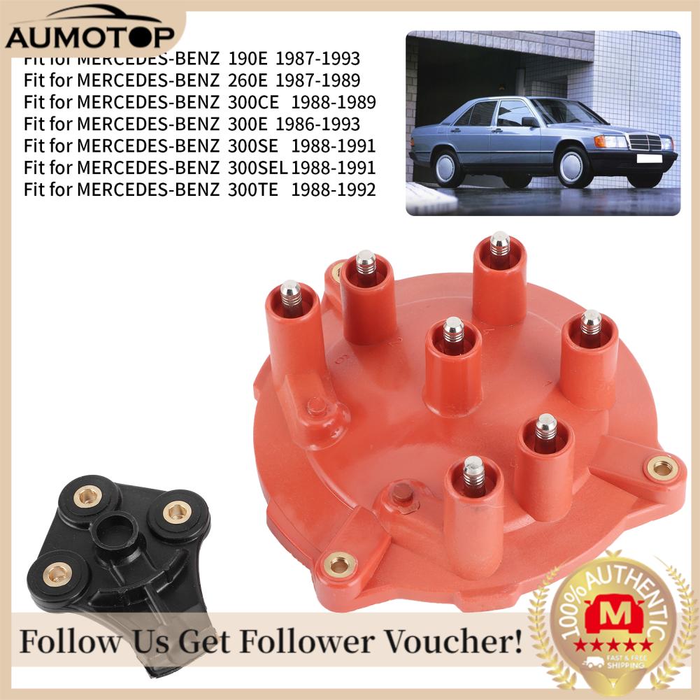 AUMOTOP Nắp phân phối A1031580002 Phù hợp cho MERCEDESBENZ 190E/260E/300CE/300E/300SE/300SEL/300TE