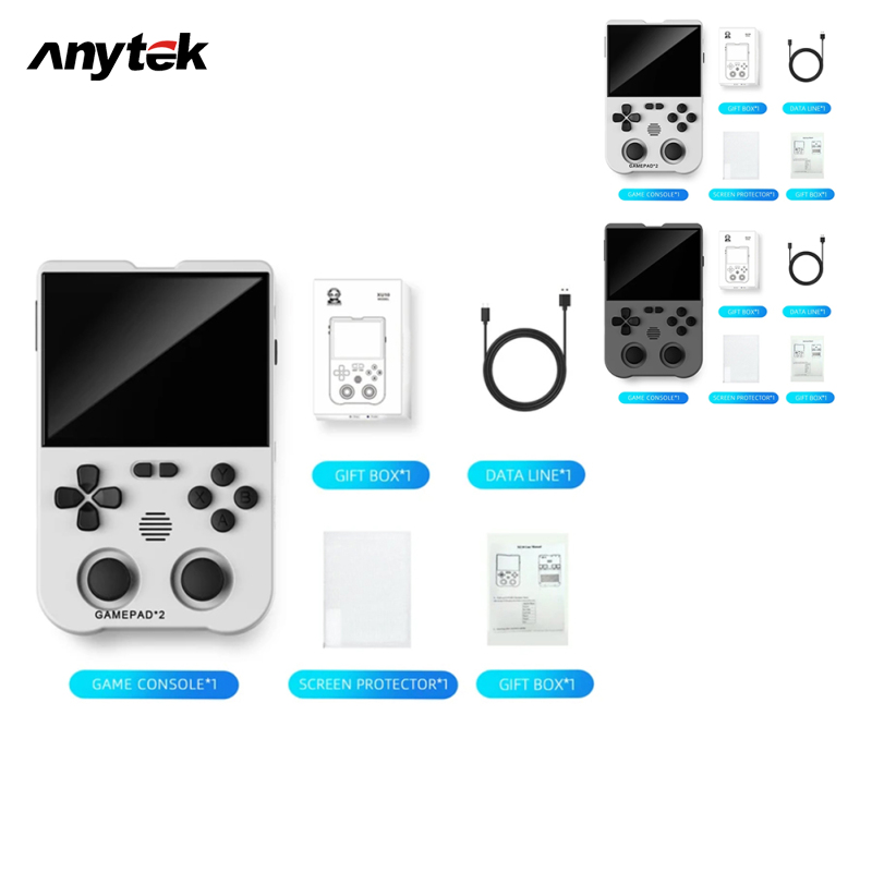 XU10 Retro Handheld Game Console 3.5-Inch IPS Screen 3000mAh Rechargeable Battery Compatible For 20 Game Formats ราคา 2,565 บาท*ส่งฟรี