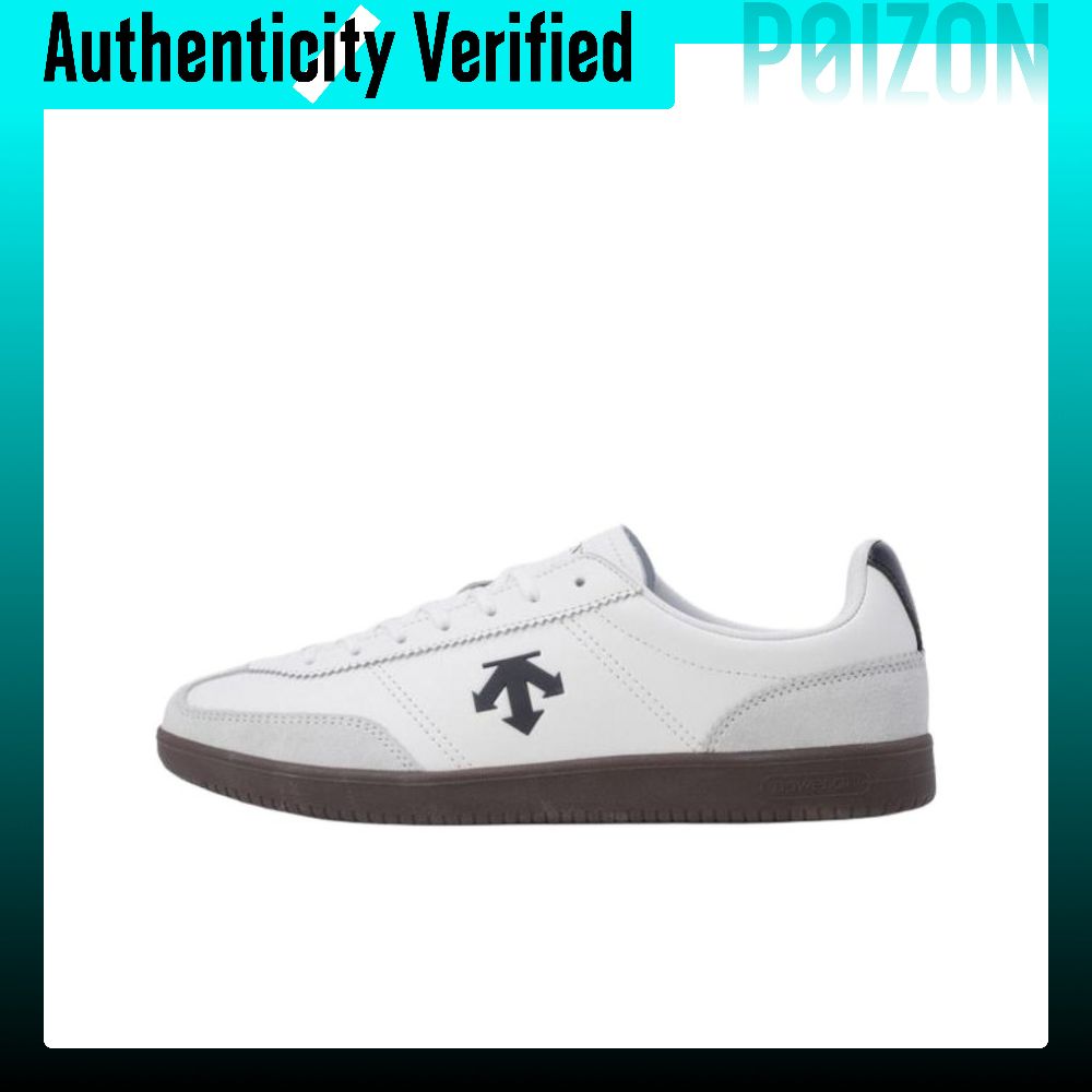 รองเท้าผู้ชาย DESCENTE Cow Leather Low top รองเท้าสเก็ตบอร์ด Unisex สีขาว SQ323LSN75-BKWH ราคา 15,015 บาท*ส่งฟรี