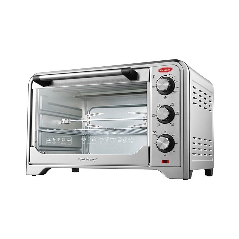 EuropAce 30L Electric Oven with Rotisserie - EEO 2301T Singapore