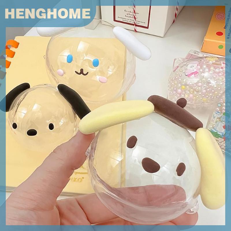 HENGHOME 1 Bộ Nano Băng bong bóng thổi giải nén đồ chơi dán quà Tặng vật nuôi nano keo nhào âm nhạc hai mặt băng thổi bong bóng Kit