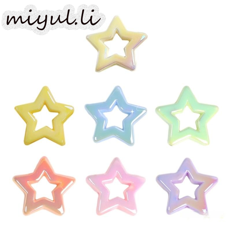 miyuli อัญมณีอะคริลิครูปดาวเปล่าแบบทำมือ ราคา 9 บาท*ส่งฟรี