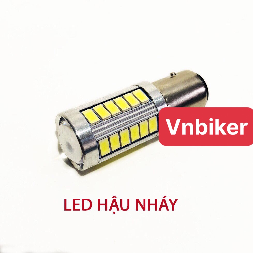 Bóng đèn nháy hậu 33 tim led cho xe máy