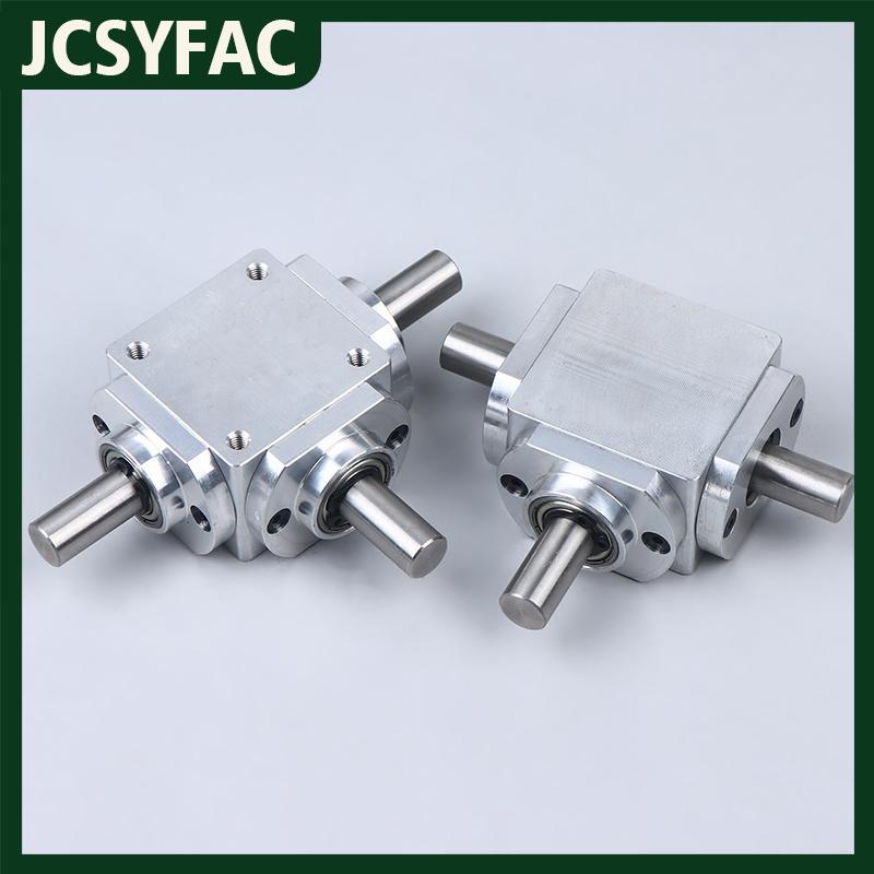 JCSYFAC Hộp số truyền động 1:1 8mm 20t cổ góp góc bên phải xoắn ốc bánh răng côn giảm hộp số