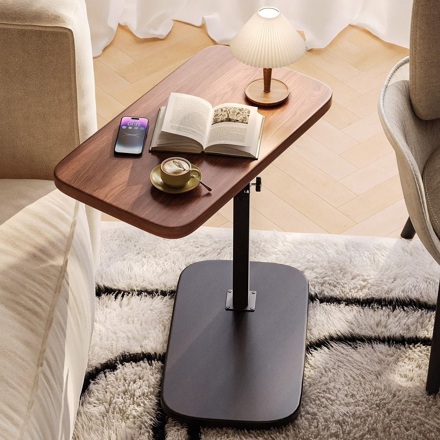 [Bộ Sưu Tập Của 2430 Người] Bàn Cà Phê Nâng Hạ Có Thể Di Chuyển Được, Bàn Phụ, Bàn Đơn Giản, Phòng Khách, Bàn Máy Tính Lật Phòng Khách, Kệ Đầu Giường Phòng Ngủ