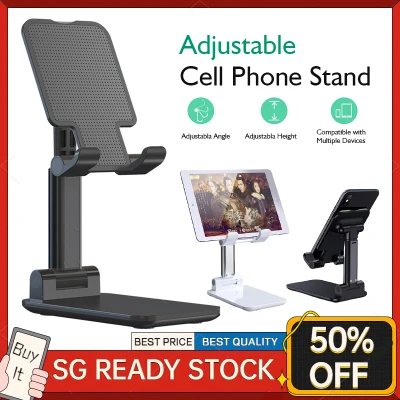 Mobile Phone Stand Holder Desktop Lazy Live Show Lifter Adjustable Portable Support phone Table Tablet holder handphone holder For iPad Pro