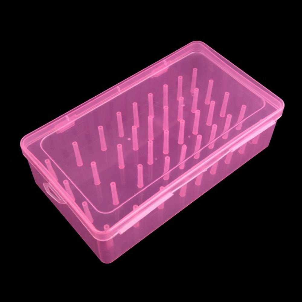 Clear Sewing Thread Box Large Capacity 42 Spool Thread Holder Container Holder Multi-functional Spool Organizing Case Sewing