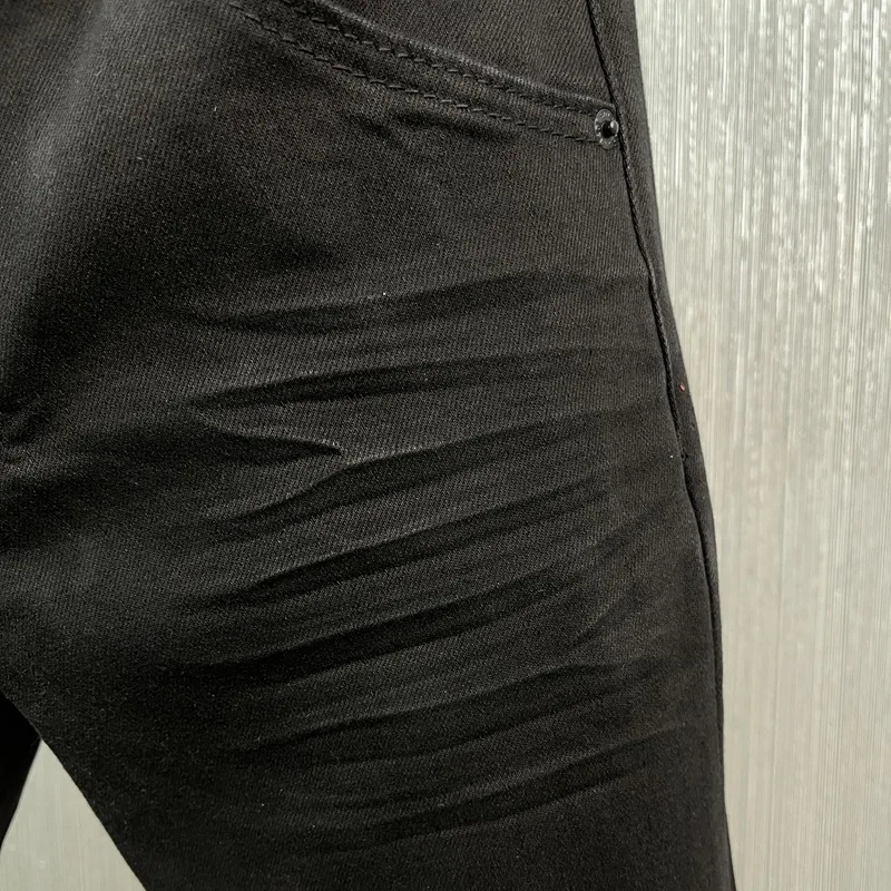 【Brand New】 cheiharper dsq 9889 Men's denim pants basic simple Italian style small straight foot crossover jeans · v3