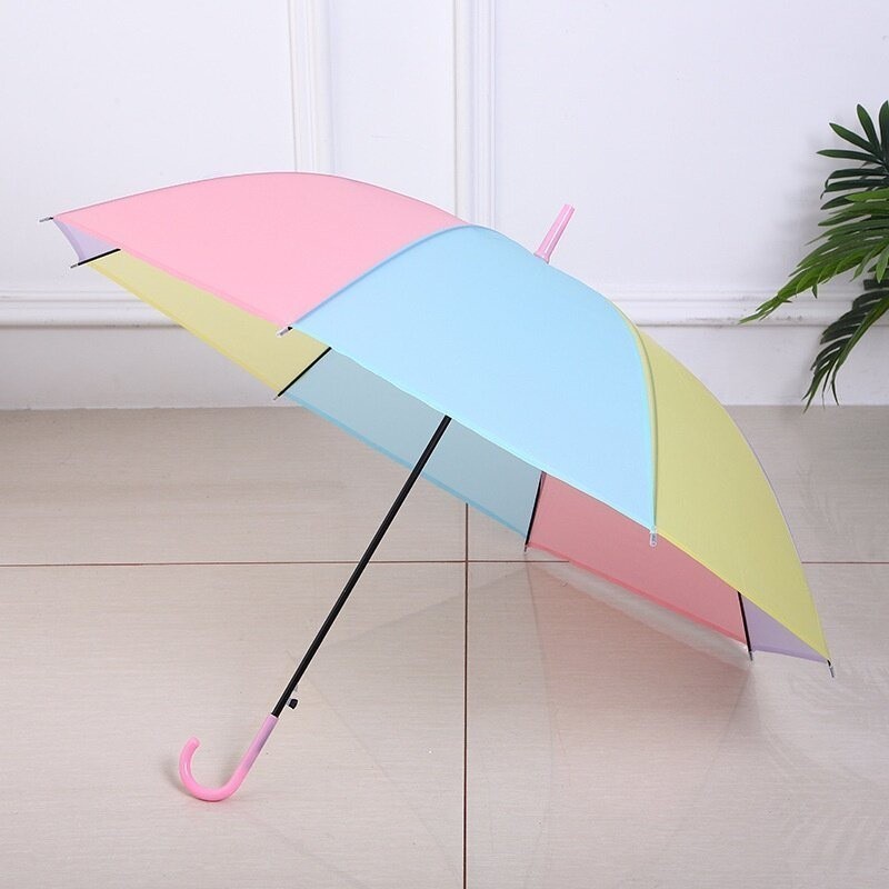 [ซื้อ1แถม1]ร่มสีพาสเทล กันฝน กันUV สวยๆ ตกแต่งได้ พร้อมส่ง!