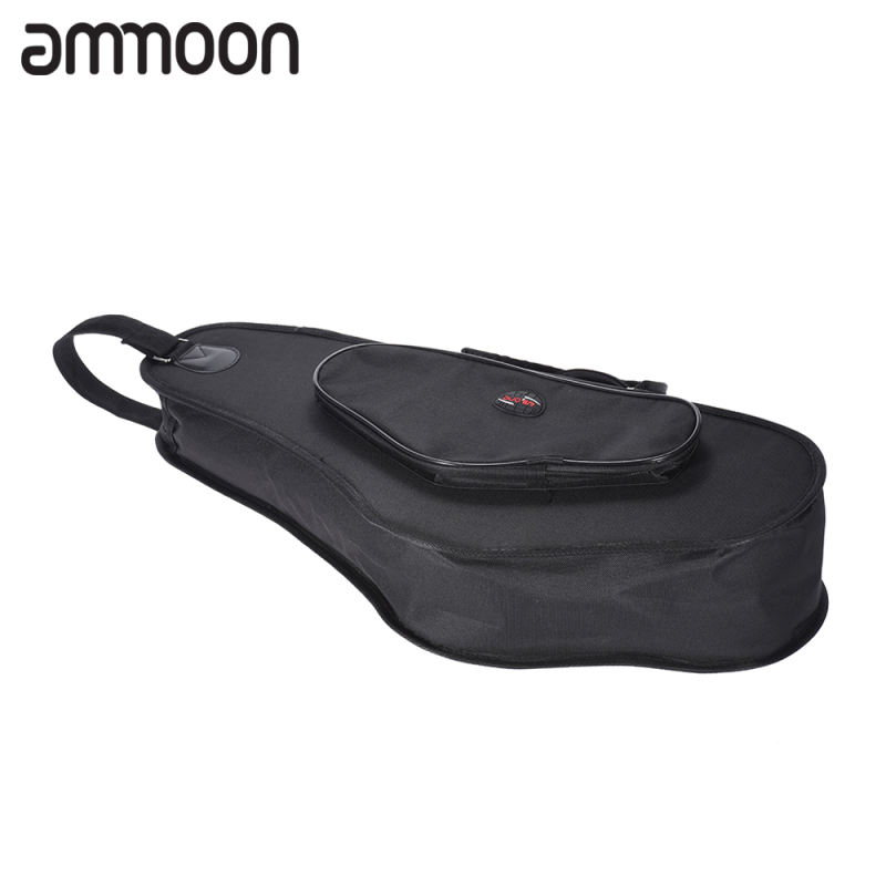 quà bí mật 600D Thicken Padded Water-resistant Alto Saxophone Sax Bag Case 10mm Foam Hard Board Double Zipper with Adjustable Shoulder Strap Pocket