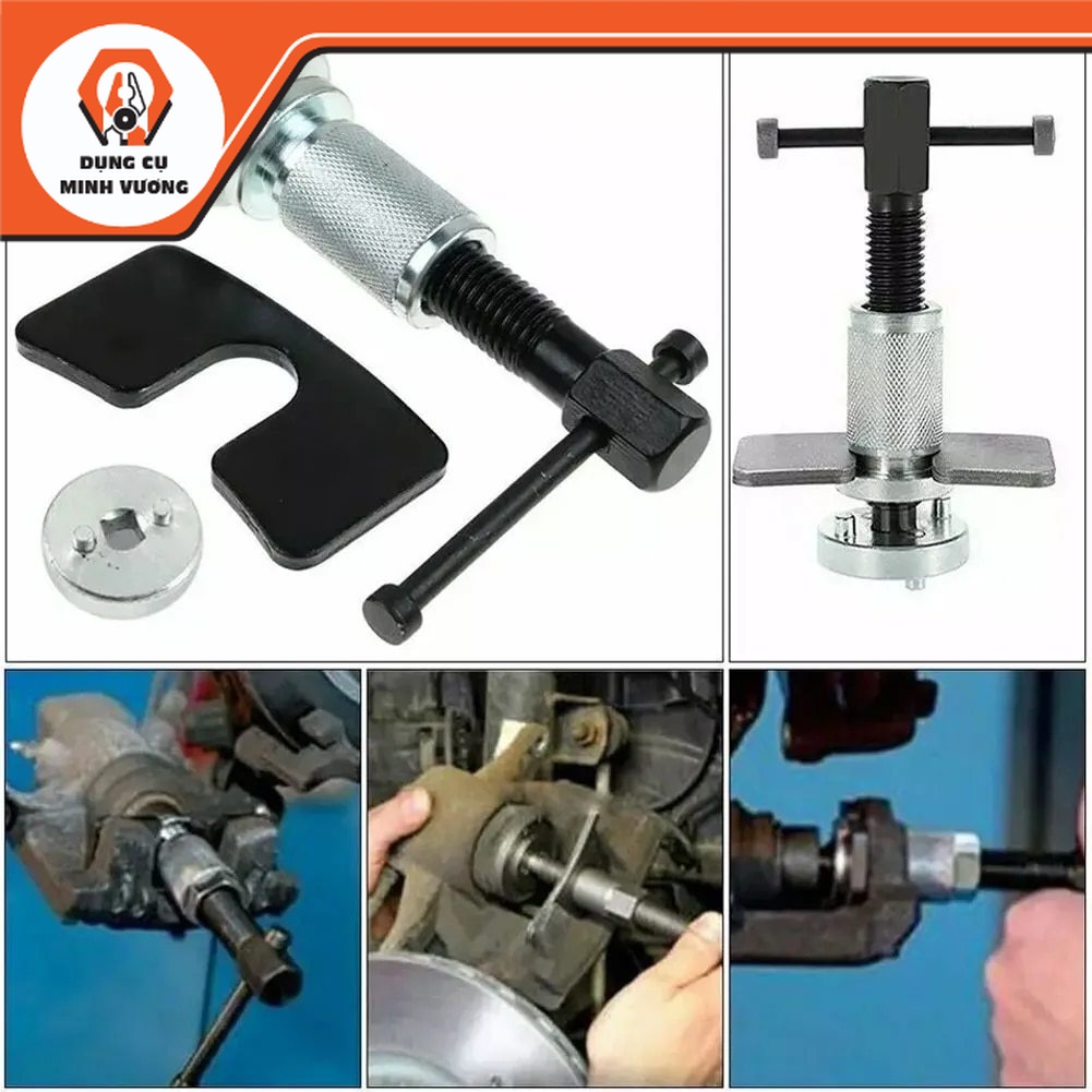 Vam Piston phanh, Vam piiston phanh liền phanh tay , Vam Phanh đĩa, vam piston thắng, ép piston phanh _ [Dụng Cụ Minh Vương]