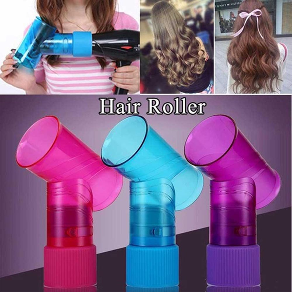 Gk1ao phụ nữ dễ thương tạo kiểu tóc Blower Bìa gió quay Máy sấy tóc phụ kiện máy sấy tóc Curler Con lăn khuếch tán Máy sấy tóc con lăn tạo kiểu Thẩm mỹ viện công cụ