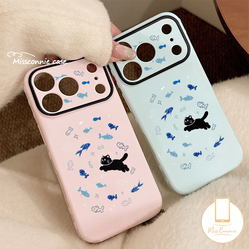 Ốp Lưng Tương Thích Cho Oppo A5i A3X A38 A18 A35 A3 A15 A16 A7 A31 A58 A60 A57 A77 A54 A17 Fresh Kitten Full Lens Chống Rơi Ngay Lập Tức Thay Đổi 17 Bìa Mềm