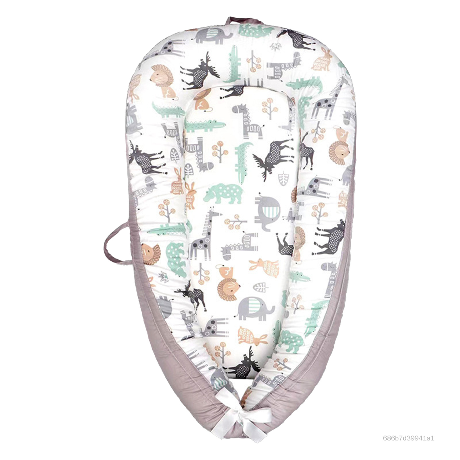 Cotton Baby Bed Set có thể gập Bionic Baby Nest Travel Trad TF-Mel-VN