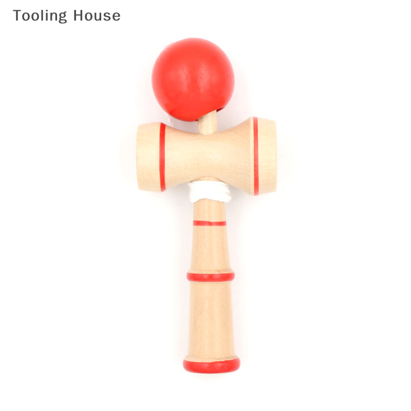 【NEW】 Bóng Kendama cho trẻ em trò chơi gỗ truyền thống Nhật Bản Đồ chơi giáo dục kỹ năng cân bằng