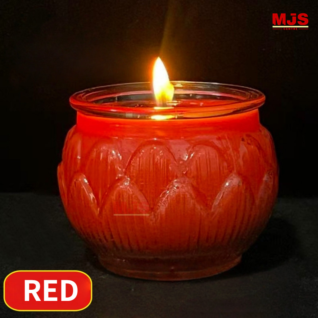 Natural Plant Ghee Candles 24 Hours Burning Buddhist Prayer Candles No Paraffin No Animal Oil