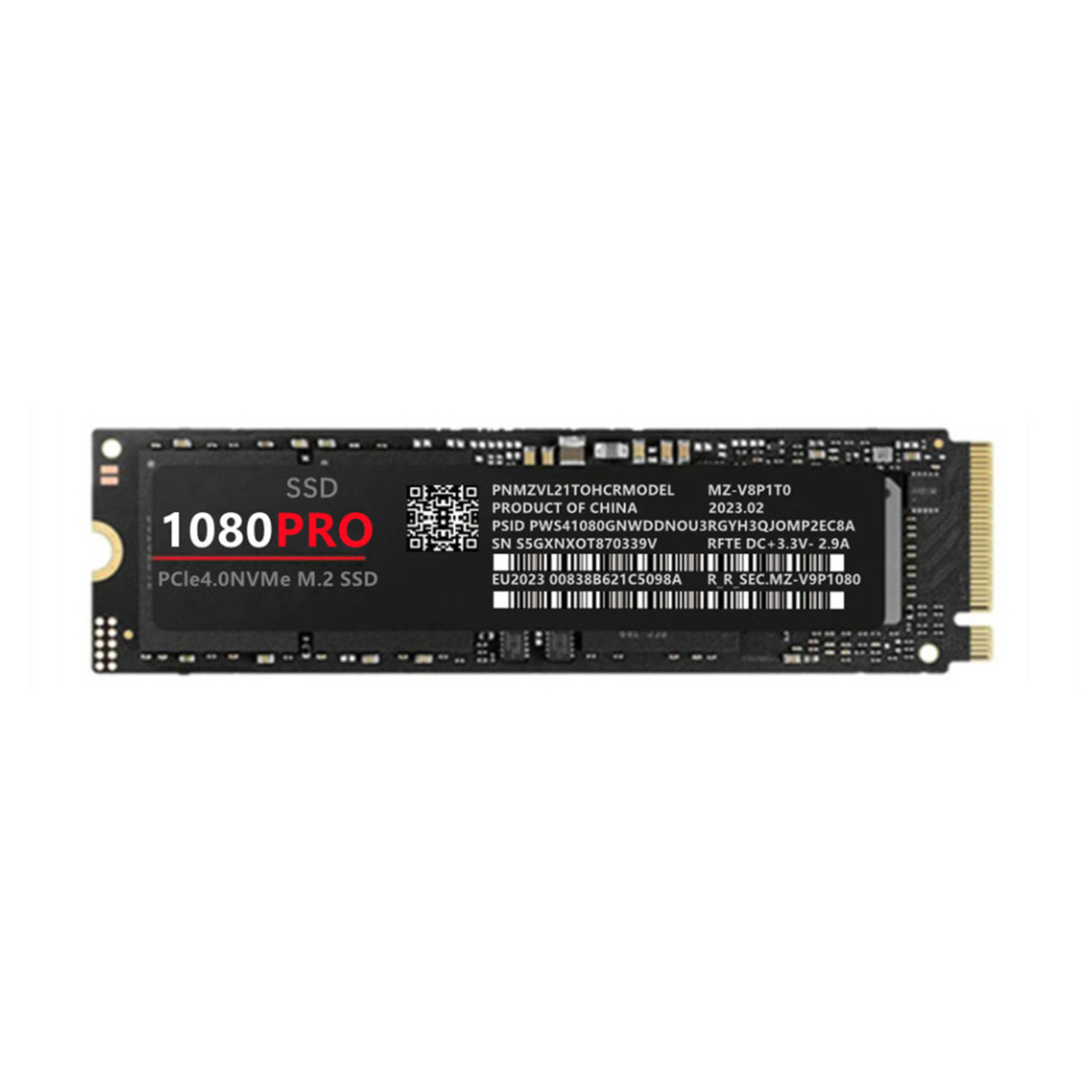 Nvme M2 Ssd 1Tb Pci-E 3.0X4 High-Speed Transmission Internal Solid