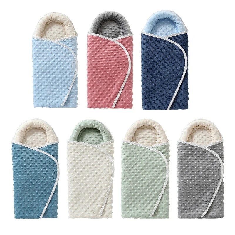 Mềm mại trẻ sơ sinh túi ngủ cho bé swaddles bọc chăn trẻ em thoải mái bộ đồ giường nôi phong bì trẻ sơ sinh sleepsack