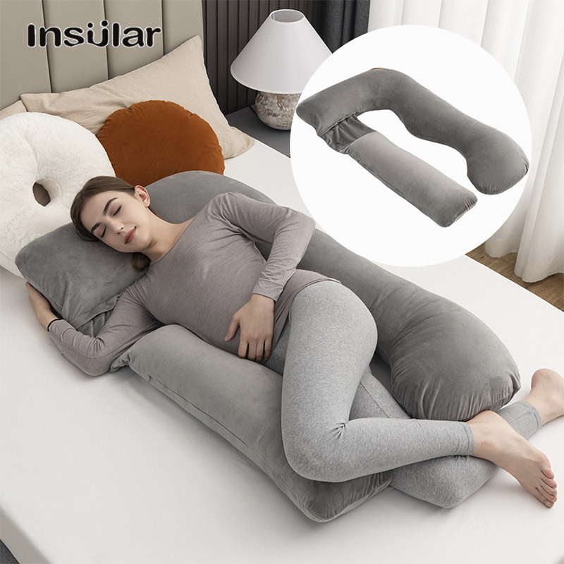 Pregnant woman pillow splicing, detachable, nap, throw pillow, cushion, waist pillow, cushion. ราคา 943 บาท*ส่งฟรี