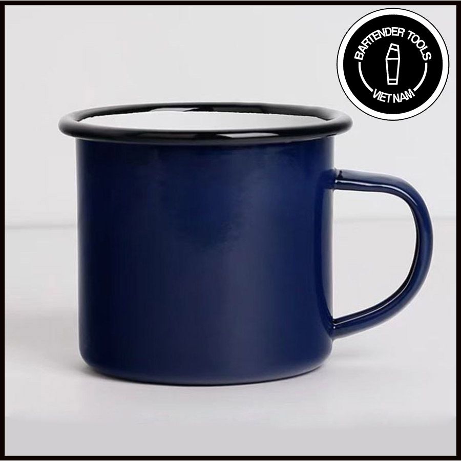 Ca inox phủ men tím 350ml Dụng cụ barista