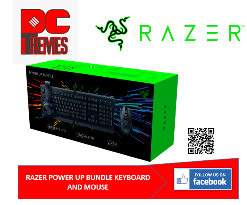 RAZER POWER UP BUNDLE KEYBOARD AND MOUSE Singapore